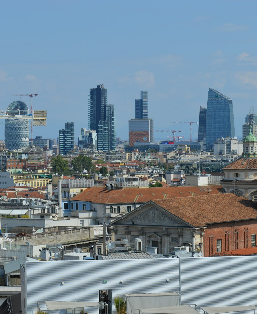 Vue de Milan